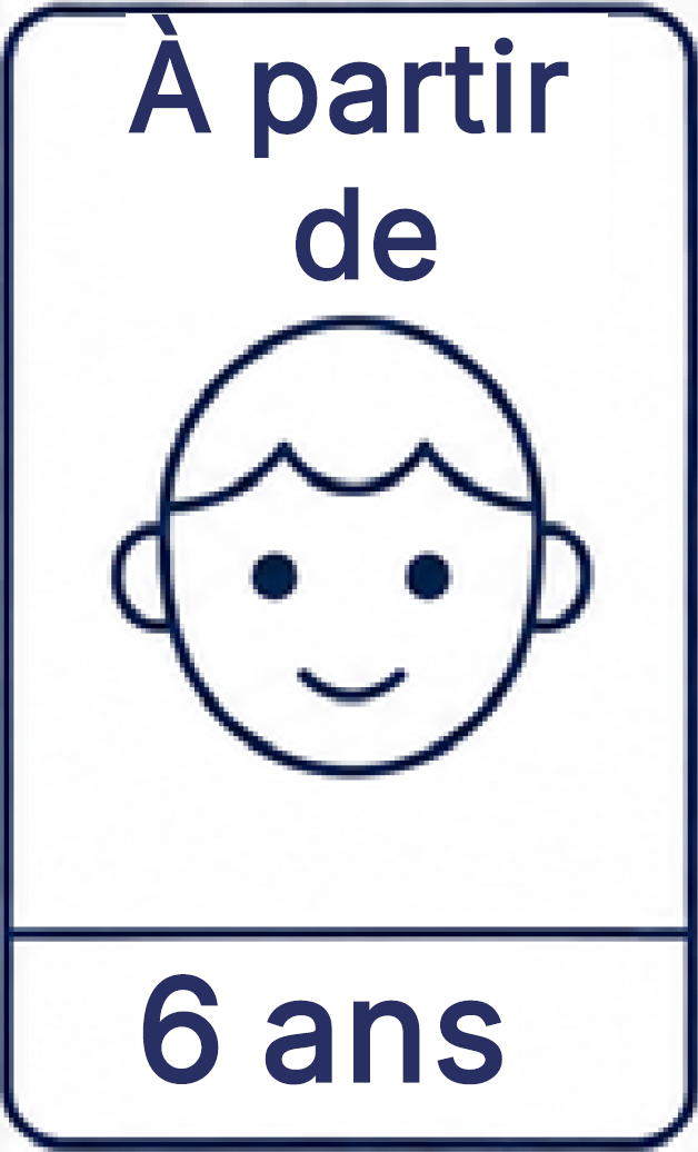 A partir de 6 ans Durée 3 h