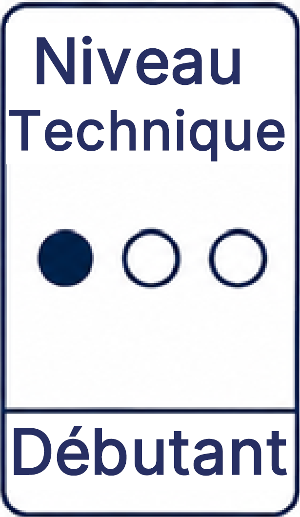 Niveau technique débutant Durée 3 h